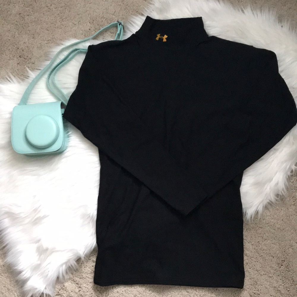 Under Armour long sleeve athletic mock neck